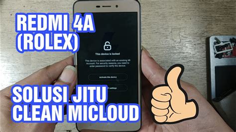 rolex micloud redmi 4a